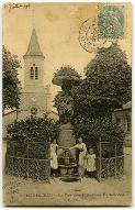 [Montgeron : Fontaine de la Place Rottembourg]