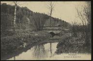[Poigny-la-Forêt : pont et fontaine de Saint-Fort]