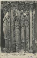 [Chartres : cathédrale : sculptures du portail ouest]