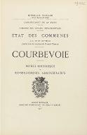 Courbevoie : notice historique et renseignements administratifs