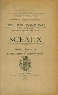 Sceaux : notice historique et renseignements administratifs