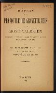 Histoire de la presqu'ile de Gennevilliers et du Mont Valérien accompagné d'un tableau par commune de la population du canton depuis 1709 jusqu'à nos jours