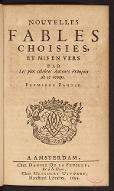Nouvelles fables choisies et mis en vers par les plus célèbres auteurs françois de ce temps
