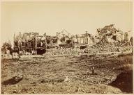 Chatillon : maisons bombardées sur le plateau