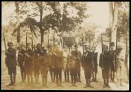 Fontenay-aux-Roses, juillet 1916 : refuge Franco-Belge : bataillon scolaire