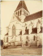 [Agnetz : église Saint-Léger : vue extérieure côté nord]