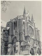 [Chartres : cathédrale : extérieur]