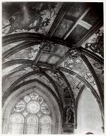 Ecouen (S-et-O) : château : plafond de la chapelle