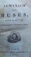 Almanach des Muses pour MDCCCVI [1806]