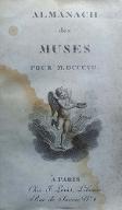 Almanach des Muses pour MDCCCVII [1807]