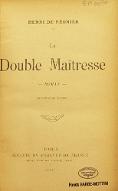La  double maîtresse : roman