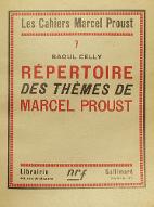Répertoire des thèmes de Marcel Proust