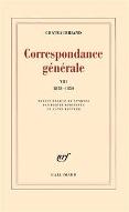 Correspondance générale. VIII, 1828-1830