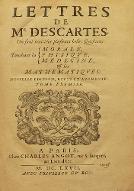 Lettres de Mr Descartes