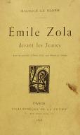 Emile Zola devant les jeunes