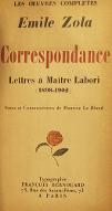 Correspondance : lettres à Maître Labori (1892-1902)
