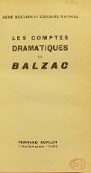 Les  comptes dramatiques de Balzac