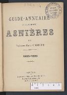 Guide-annuaire de la commune  Asnières