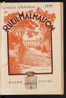 Guide-annuaire de Rueil-Malmaison, 1939