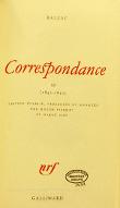 Correspondance (1842-1850)