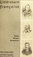 Littérature française : Balzac, Flaubert, Maupassant