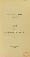 Guide de la maison de Balzac