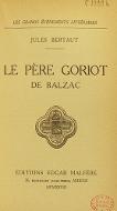 Le  père Goriot de Balzac