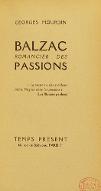 Balzac : romancier des passions